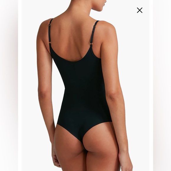 Commando Classic Cami Bodysuit in Black NWT - Picture 2 of 5